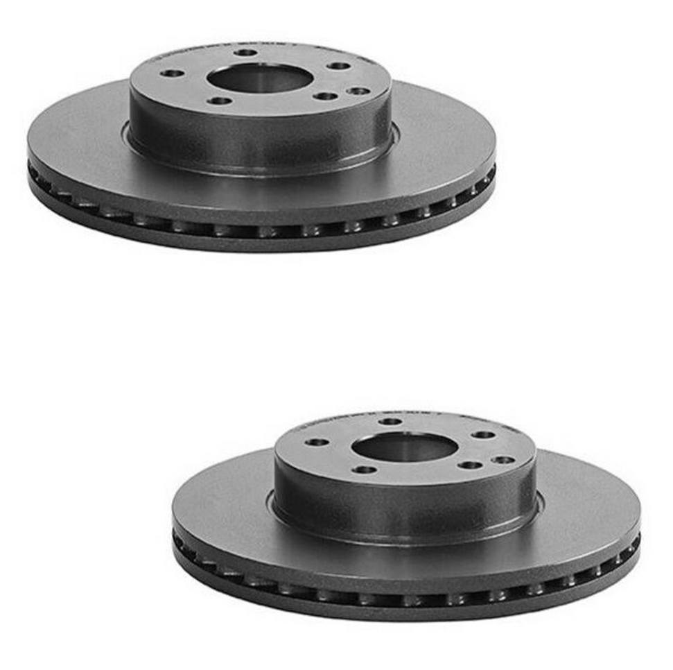 Mercedes Brakes Kit - Pads & Rotors Front and Rear (295mm/300mm) (Ceramic) 2124211312 - Brembo 1630972KIT